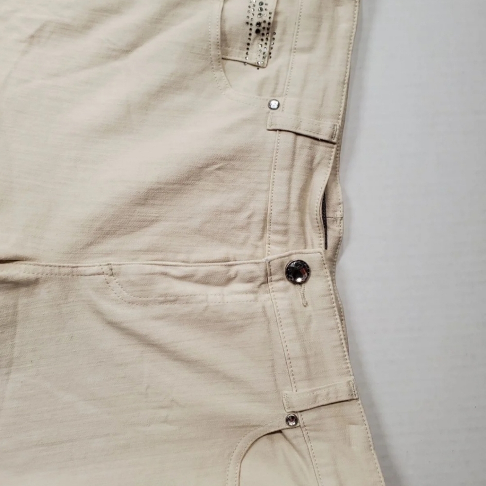 Chico's Rhinestone Jeans - Picture 3 of 7